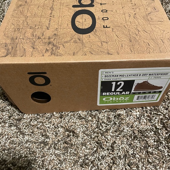 OBOZ BOZEMAN SHOES WATERPROOF - Picture 6 of 6